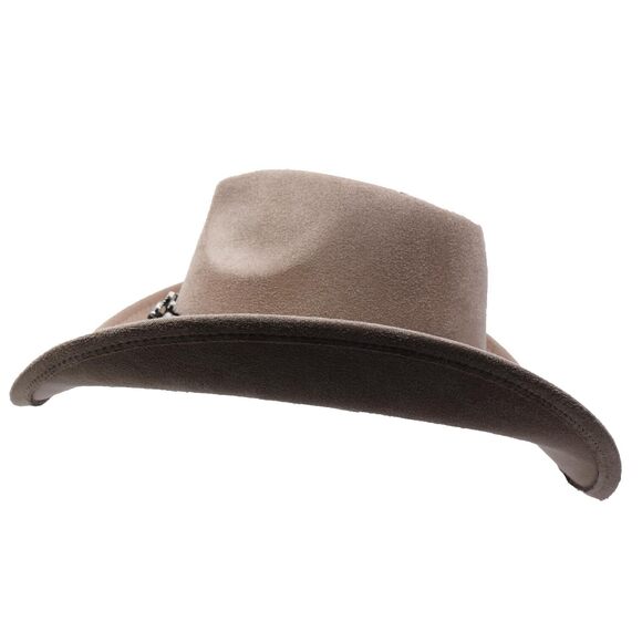6713 Women Men Western Cowboy Cowgirl Hat With Buckle Belt Wide Brim main image 2
